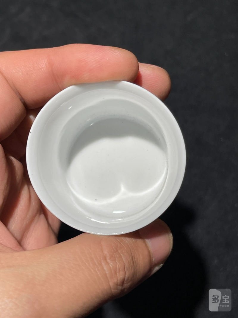 解放初 雷火莲风格粉彩十八罗汉杯一套十八件 - 图55
